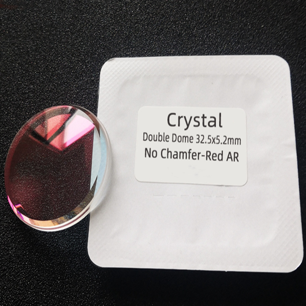 32.5×29.4×5.2mm Double Dome With Step Edge Watch Glass 7549-7010 7C46-7011