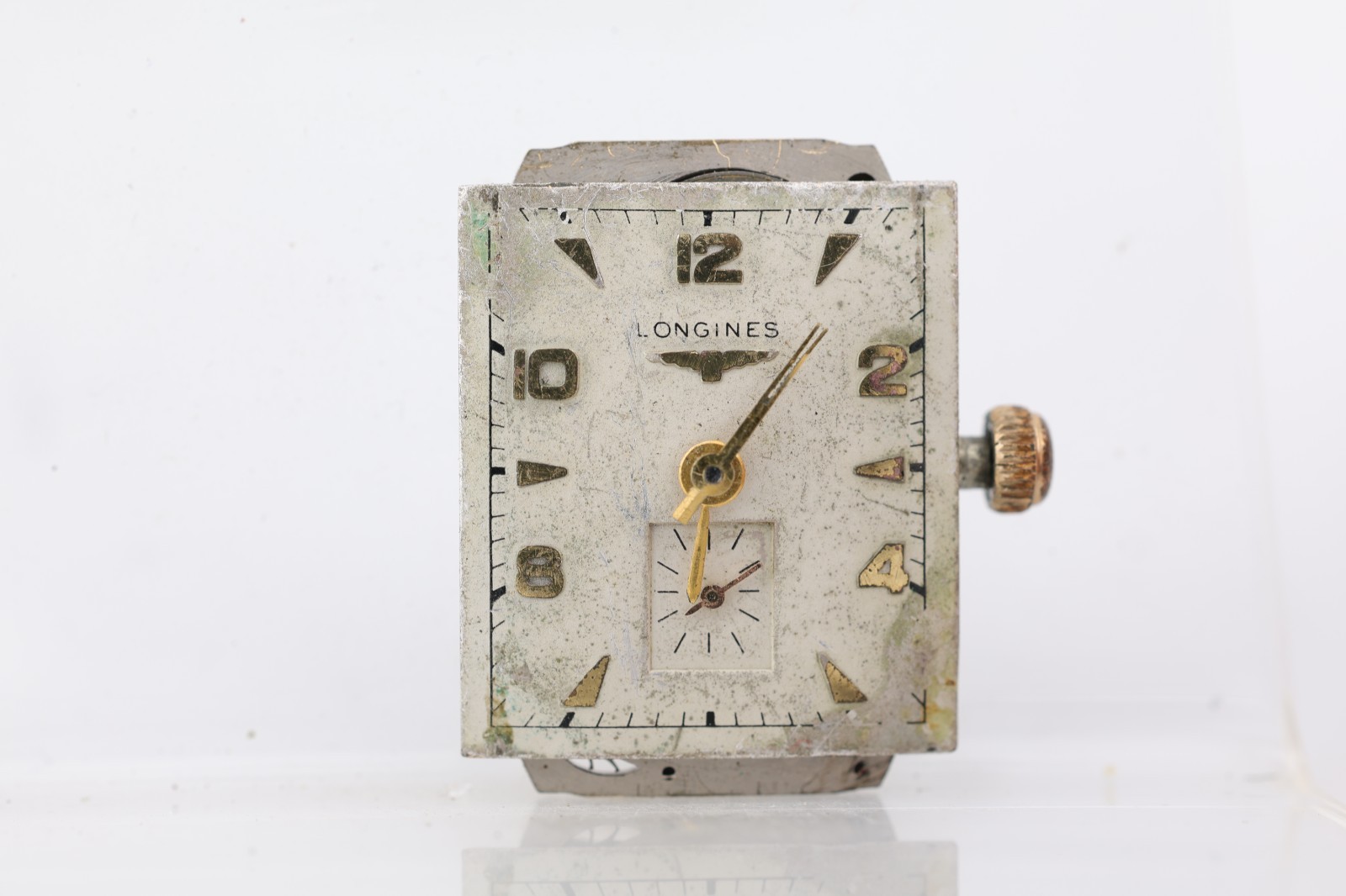 LONGINES cal. 9LT, SWISS 17j WATCH MOVEMENT, 7938913, RUNS (OJ)