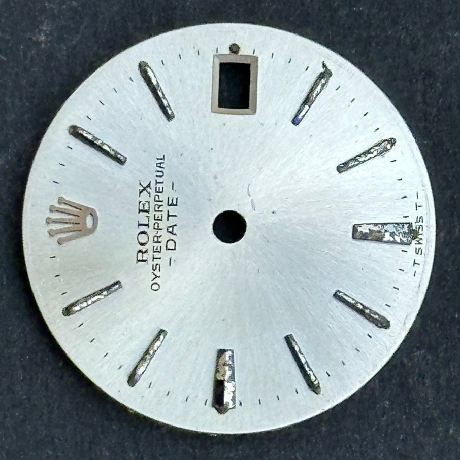 Vintage Rolex Oyster Perpertual Date Watch Dial For 26mm Case 6517 6519 6917