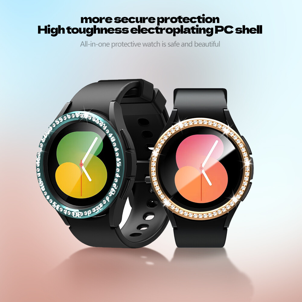 Diamond Bezel Styling Frame Ring Case Cover For Samsung Watch 6 Classic 43/47mm