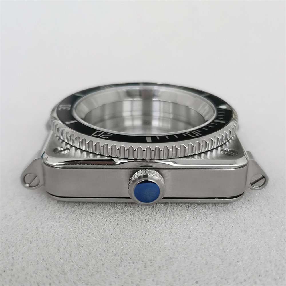 Stainless Steel Sapphire Glass Watch Case For NH35/NH36/4R/7S Watch Movement ee