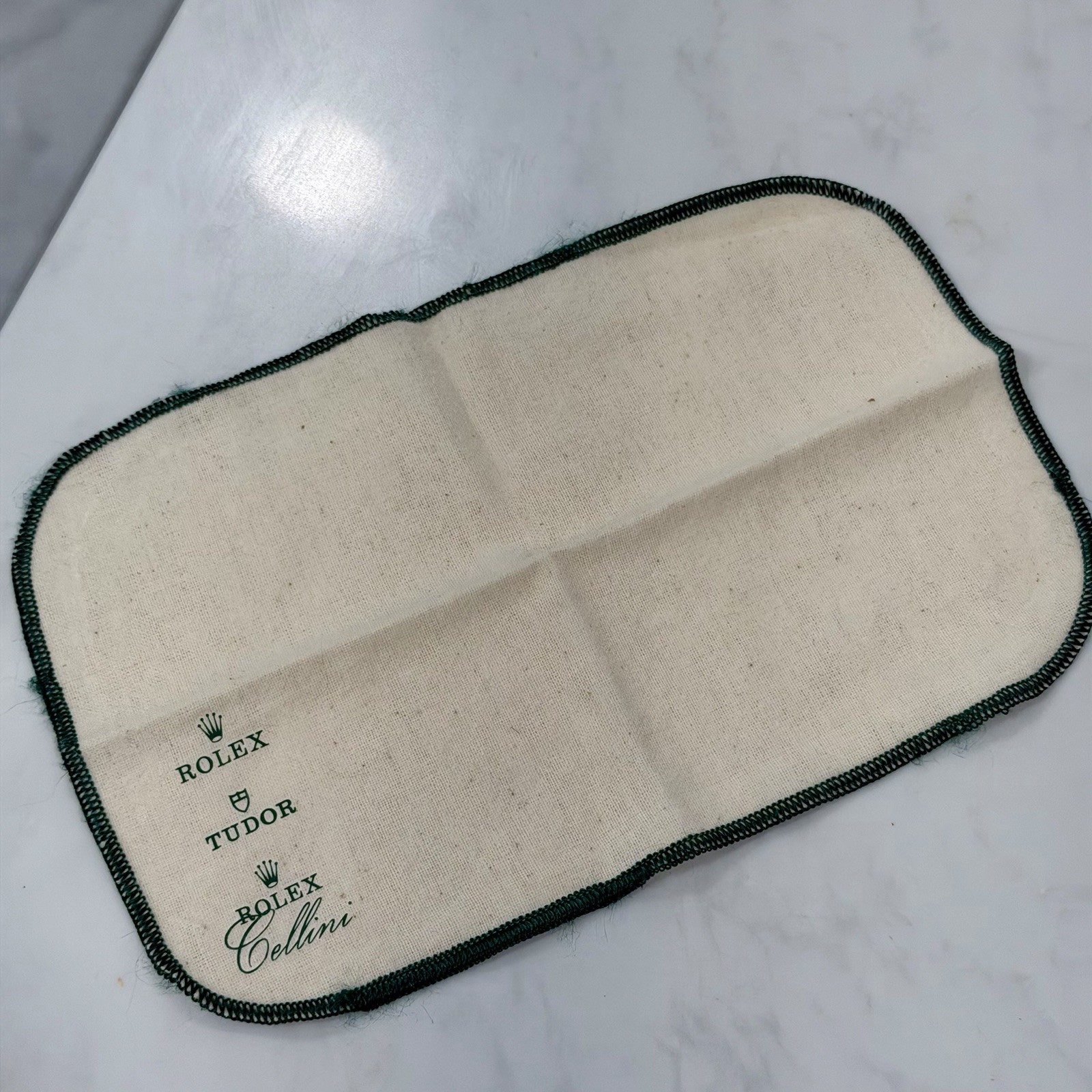Original Rolex Oyster Date Tudor Cellini Precision Polishing Watch Cloth