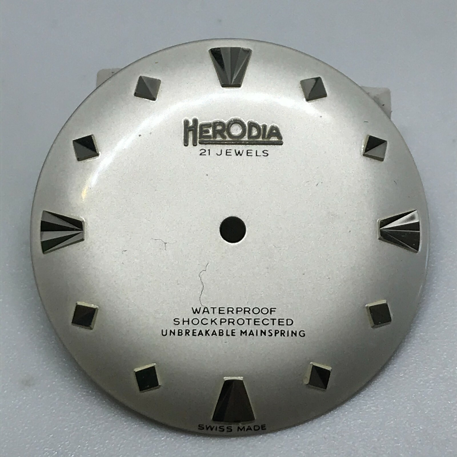 Herodia vintage dial 29mm PARTS REPAIRS swiss made