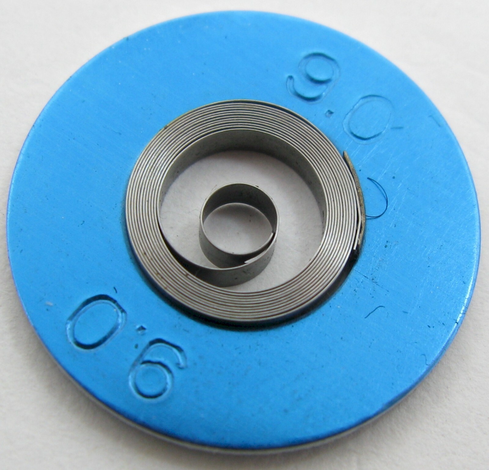 AS 984 1194 Eta 1280 watch part: mainspring 770 x1 * white alloy *
