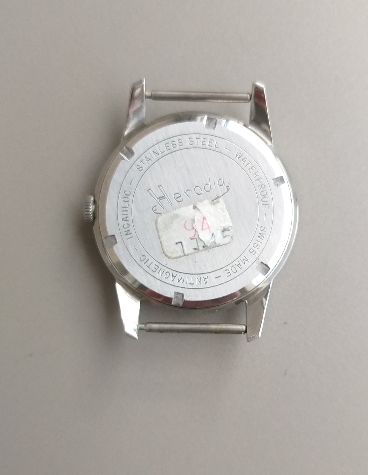 NOS 1970’s Project Watch 35mm Steel Case + Dial & Hands for ETA 2452 or ETA 2391