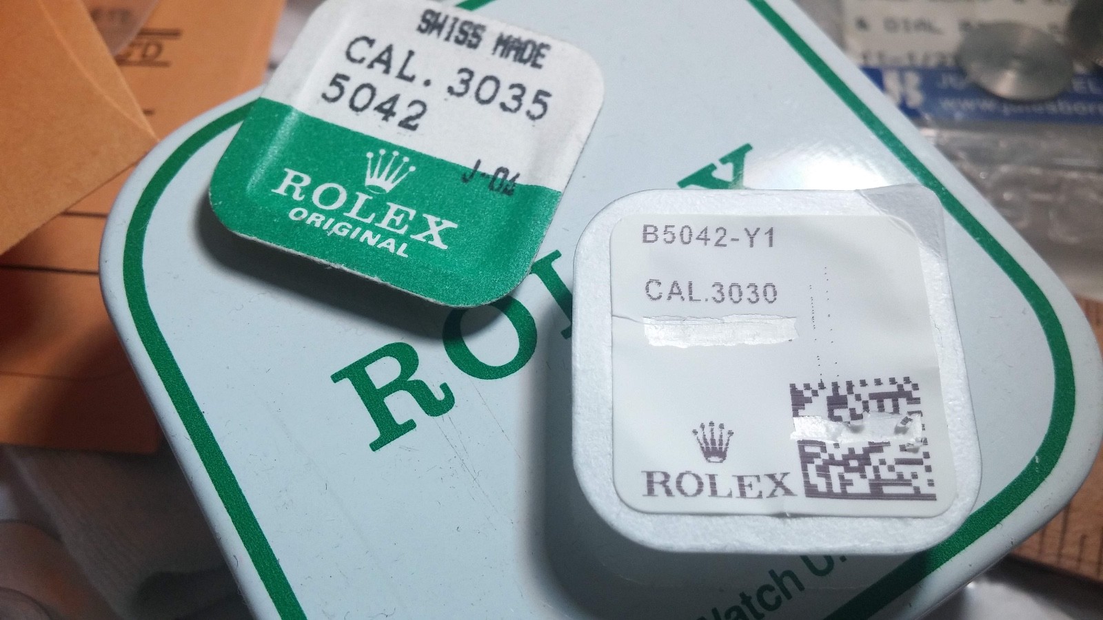 Authentic ROLEX 3035 5042 3030 5042 Setting Wheel new/sealed for watch repair