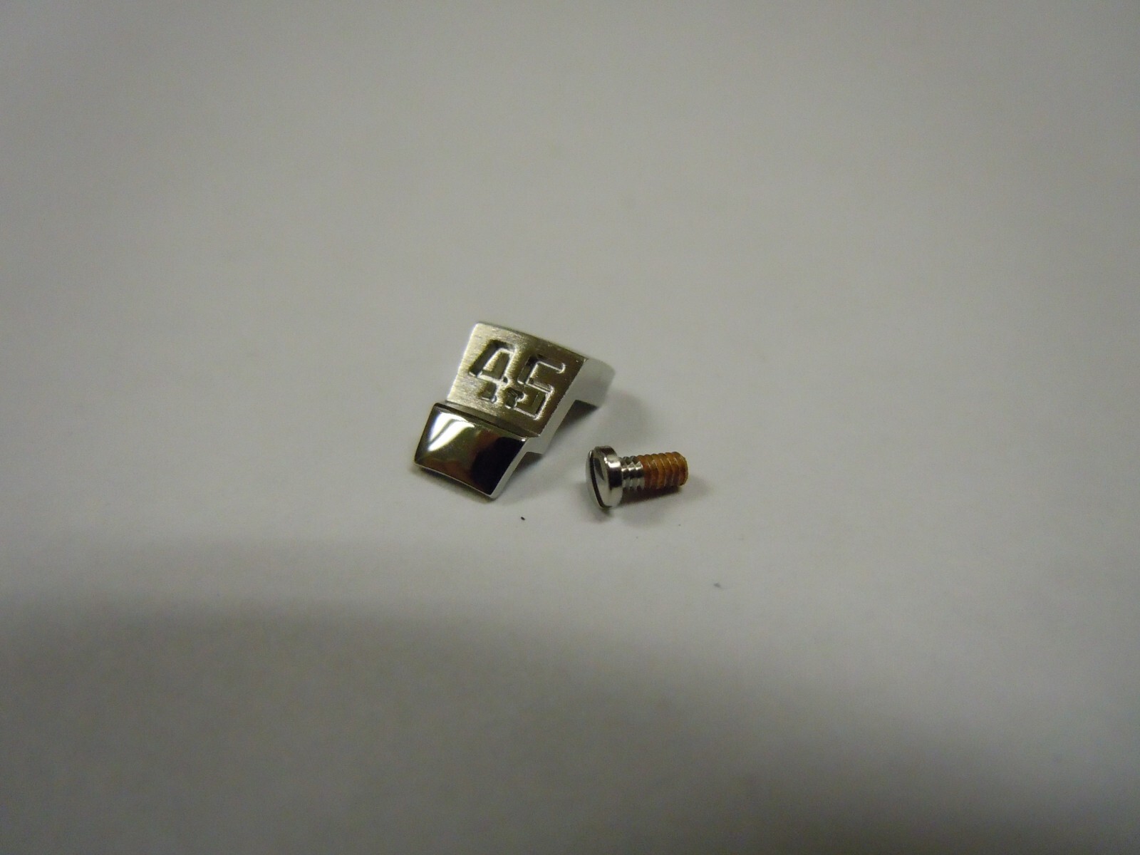 Genuine Breitling Steel Bezel Rider 45 & Screw A13356 part 260.3994