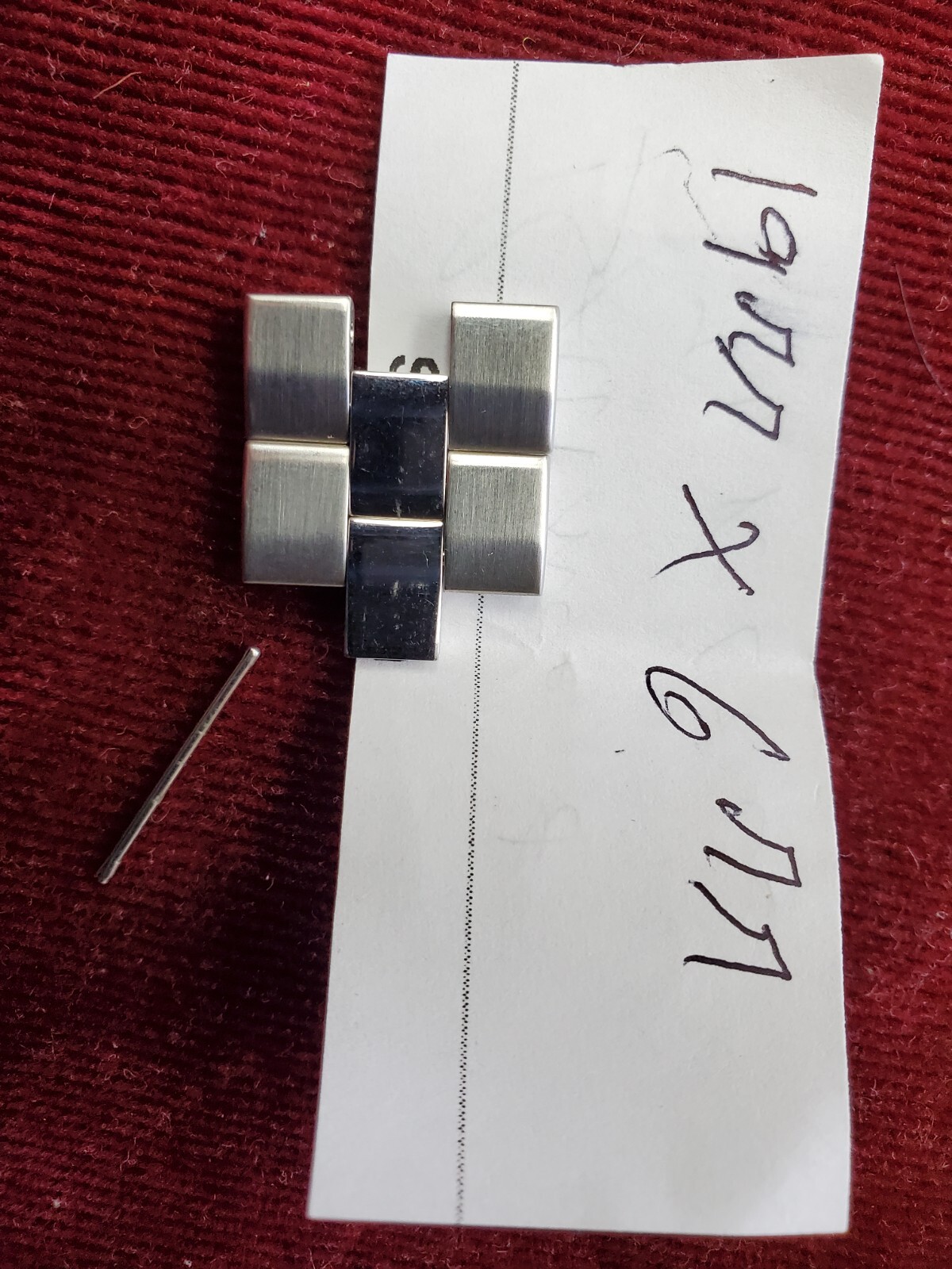 without tags Original Baume Mercier BM 19MM X 6MM STAINLESS STE G1N
