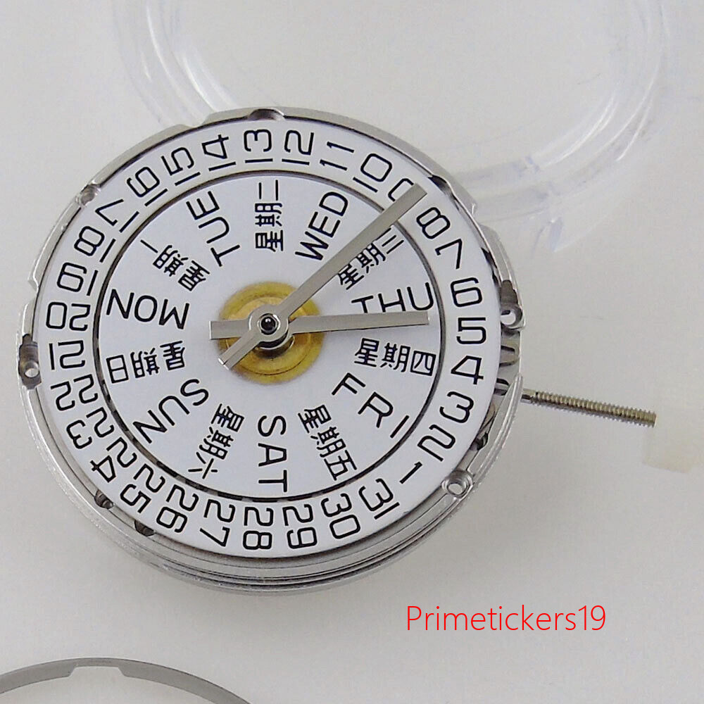 Genuine ST2100 Automatic Watch Movement 28800bph Date Week Fit ETA2836 Model