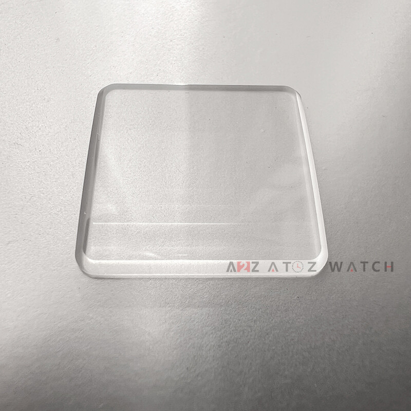 Watch Sapphire Crystal Glass for Cartier Santos Galbee W20099C4 21.6*21.6mm