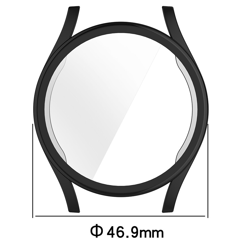 Protective Case Soft Gel TPU Full Cover for Samsung Galaxy Watch 7 40mm/44mm