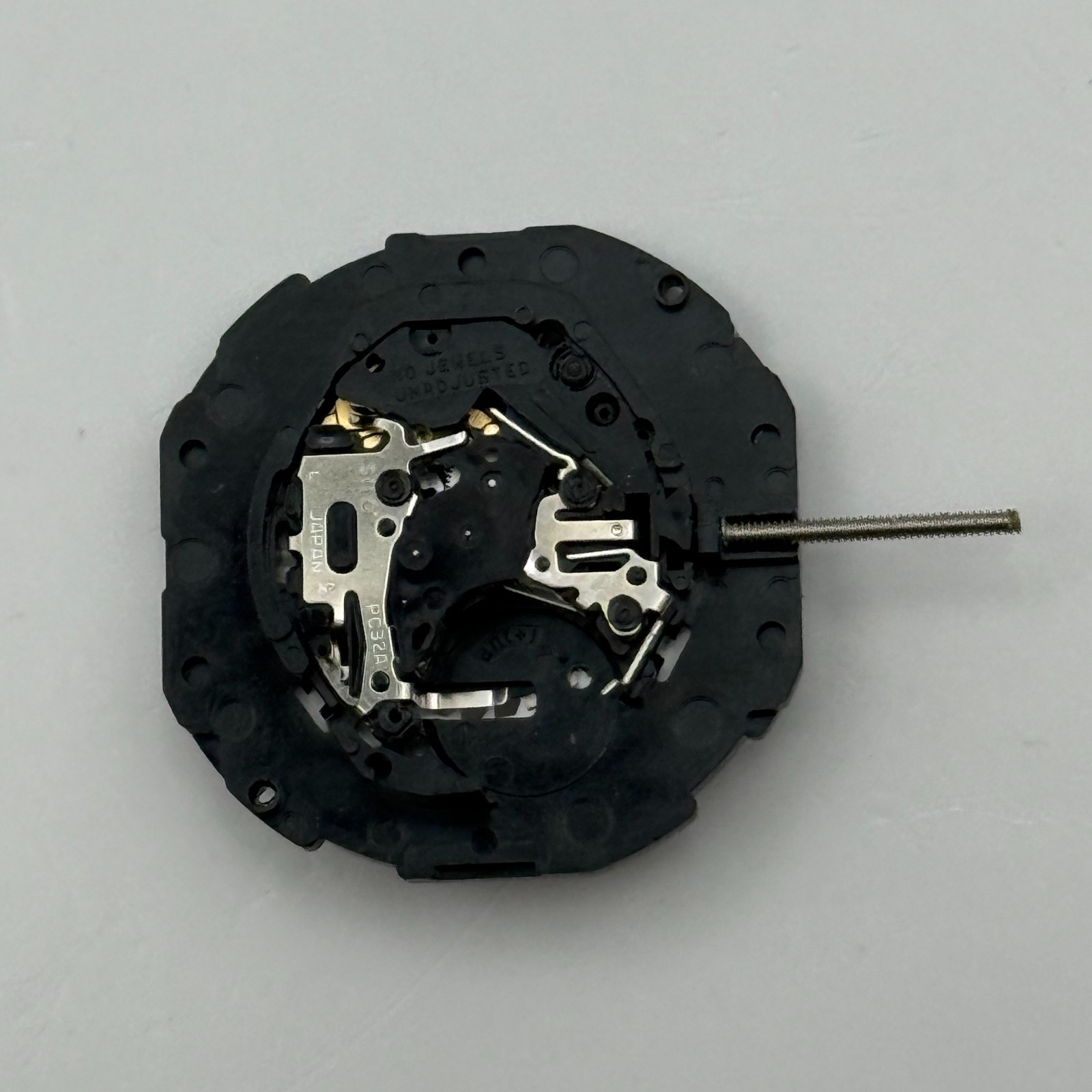 Seiko PC32A Watch Movement Running Quartz Japan Parts Repair Spares 23.7mm