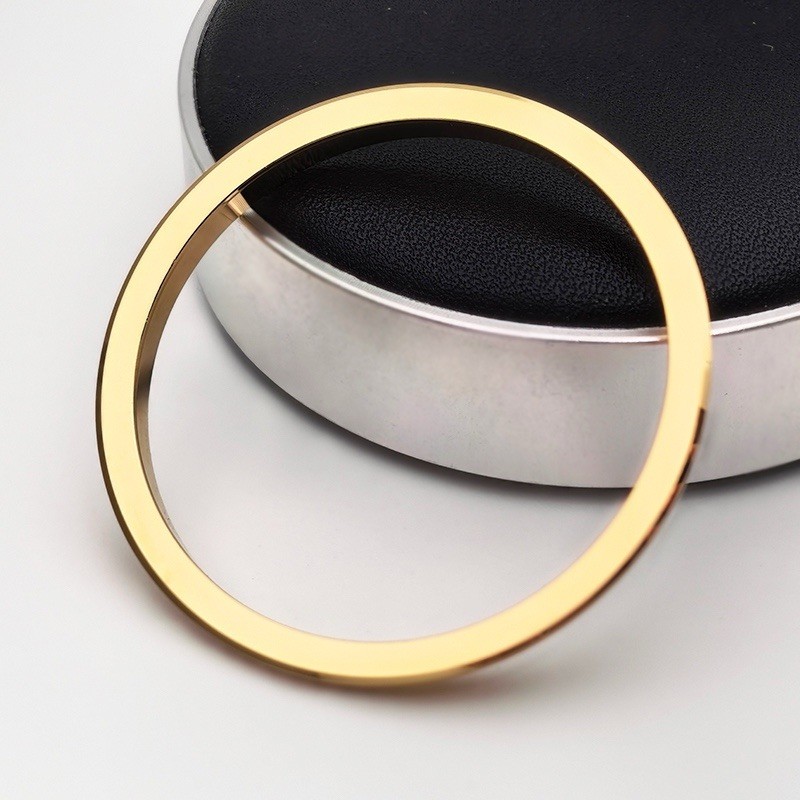 Yellow Gold Plated Watch Bezel Fit Rolex 36mm Datejust 116233 Generic Watch Part