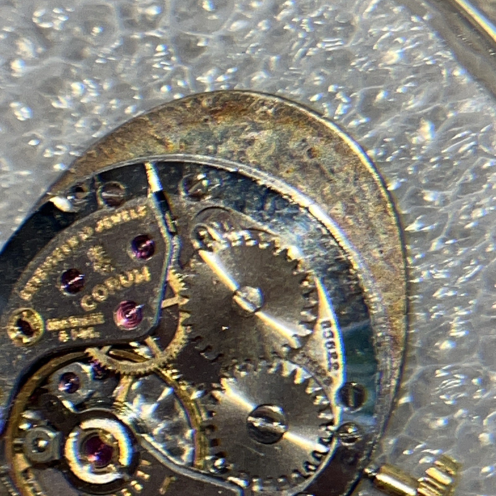 VTG CORUM Lady’s Tigers Eye Dial CORUM Movements 85622 for Parts Repair