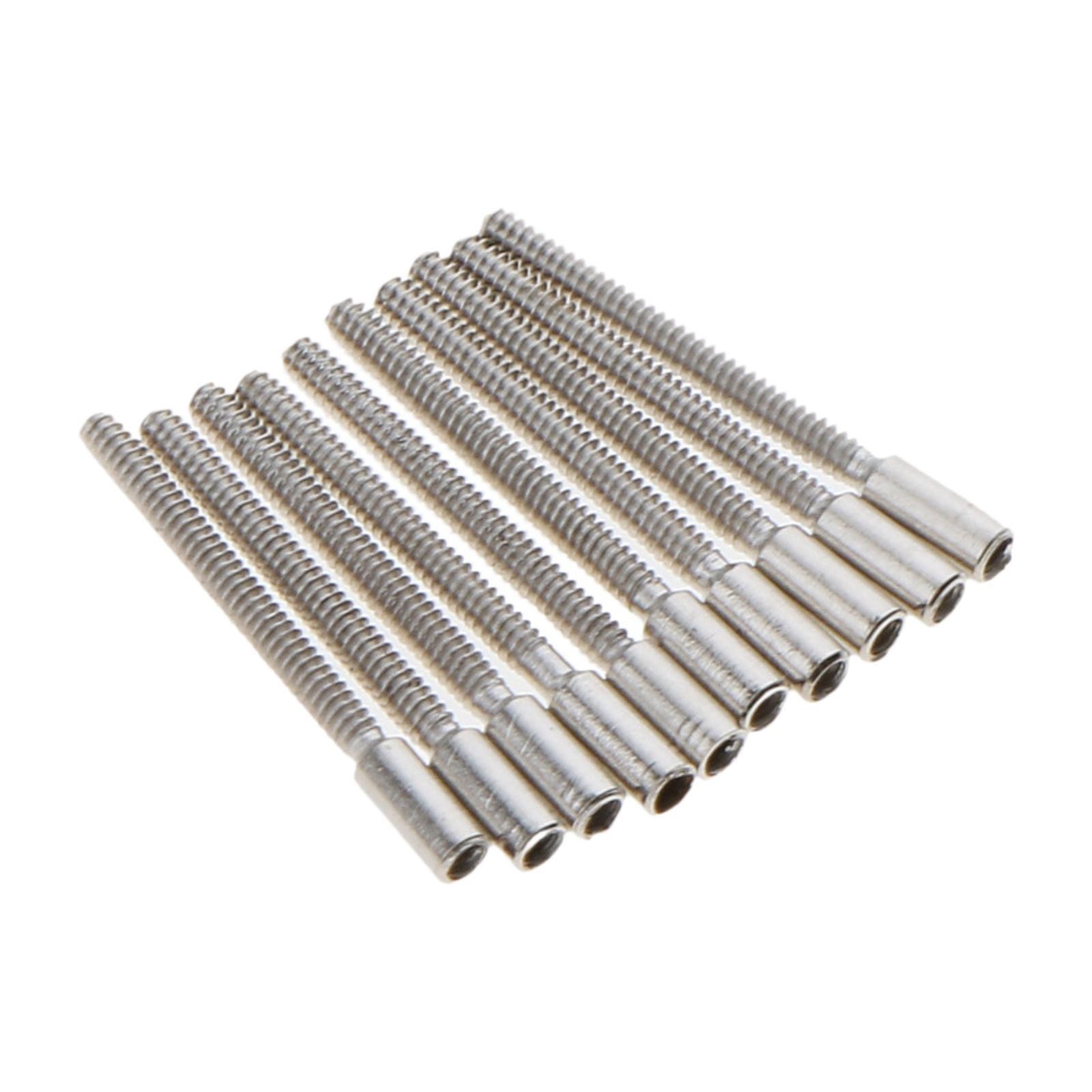 10 Pieces Watch Stem Extenders Portable for Home Use Watch Movement Business