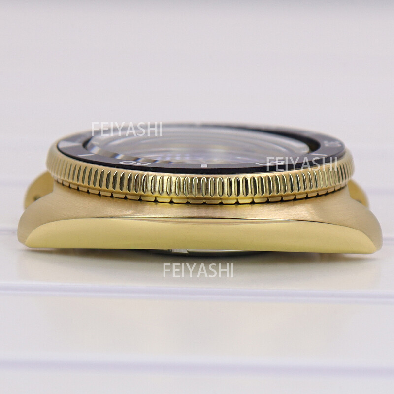 44mm Sapphire glass automatic Turtle Watch Case nh35 For Seiko nh36 nh38Movement