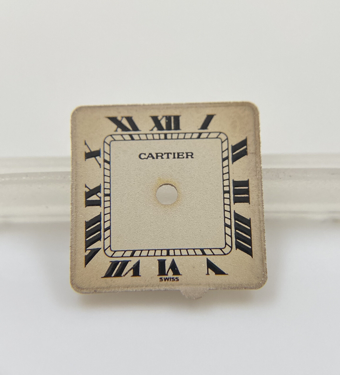 Original Cartier Ladies Panthere PM White/Black Roman Numeral 13.3mm Dial