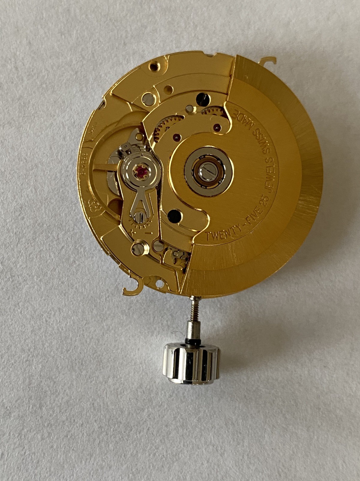 NOS GENUINE ETA 2824-2 AUTOMATIC WATCH PART MOVEMENT 25 JEWEL SWISS MADE