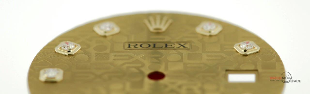 Original Rolex DJ 36mm 116233 116203 Champagne Jubilee Diamond Dial 2tone #D20