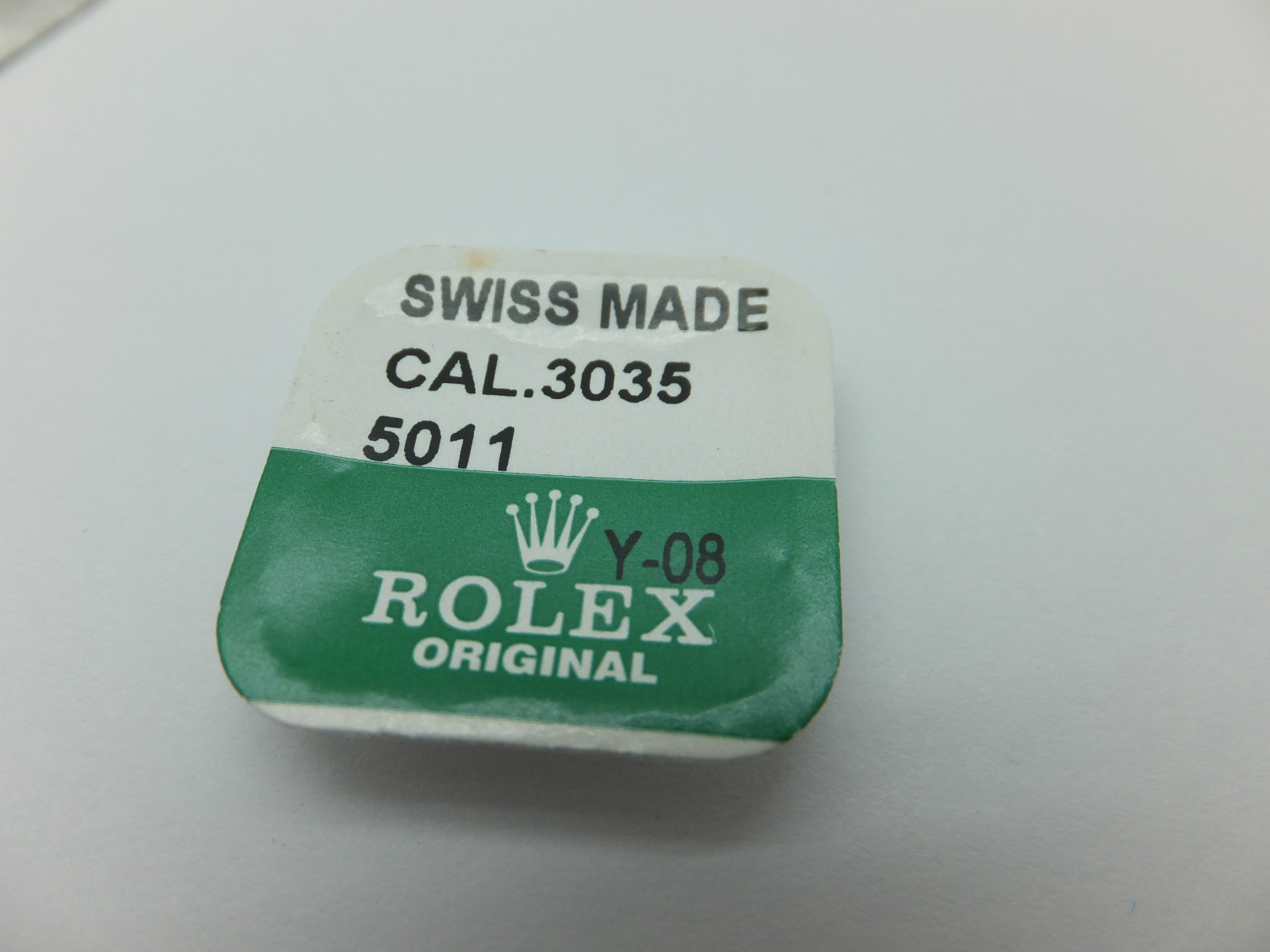 ROLEX MEN CALIBRE 3035-5011 CENTER WHEEL & CANNON PINION (NOS & 100% ORIGINAL)