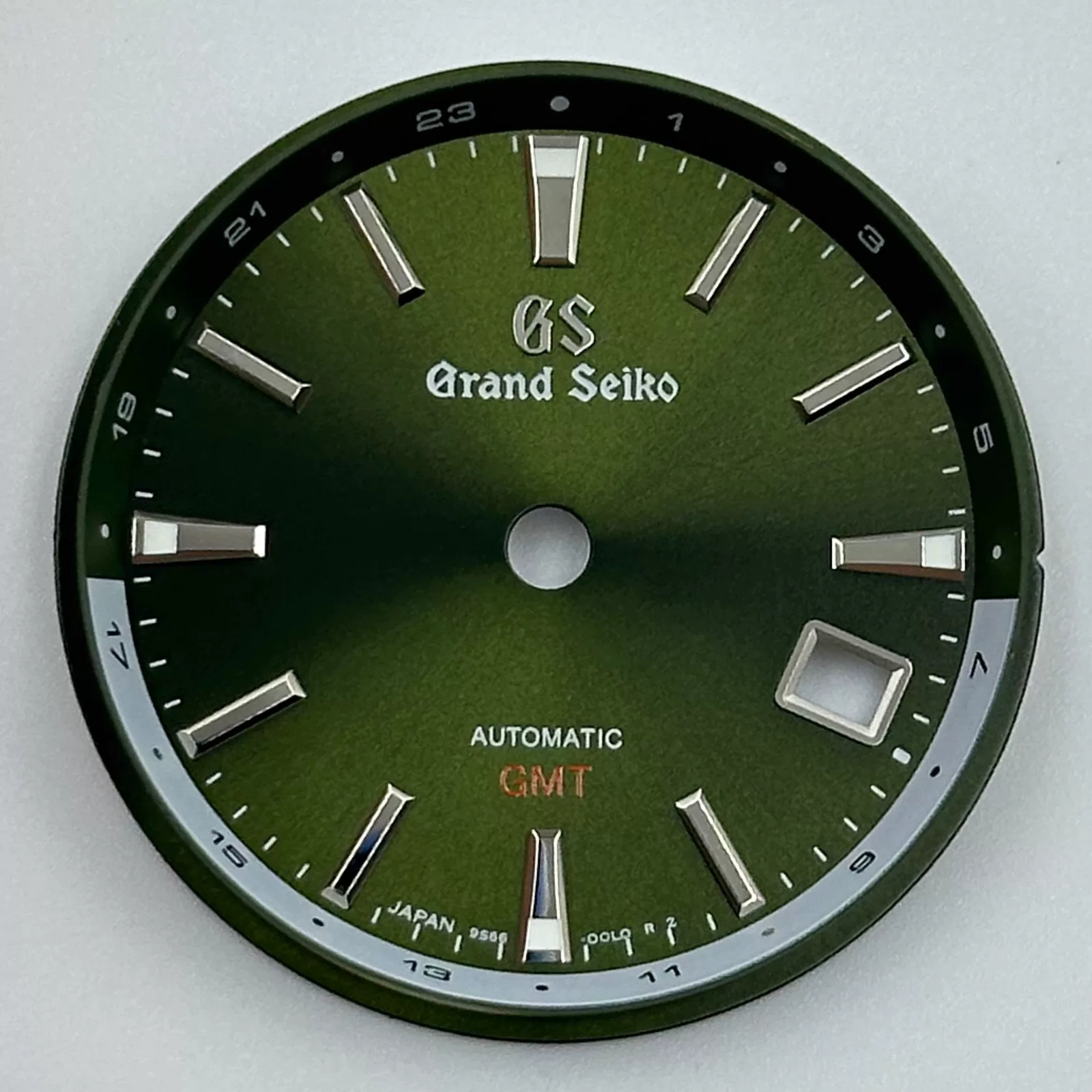 32.5mm GS Watch Dial Green Luminous for NH34 Movement Watch Accessories