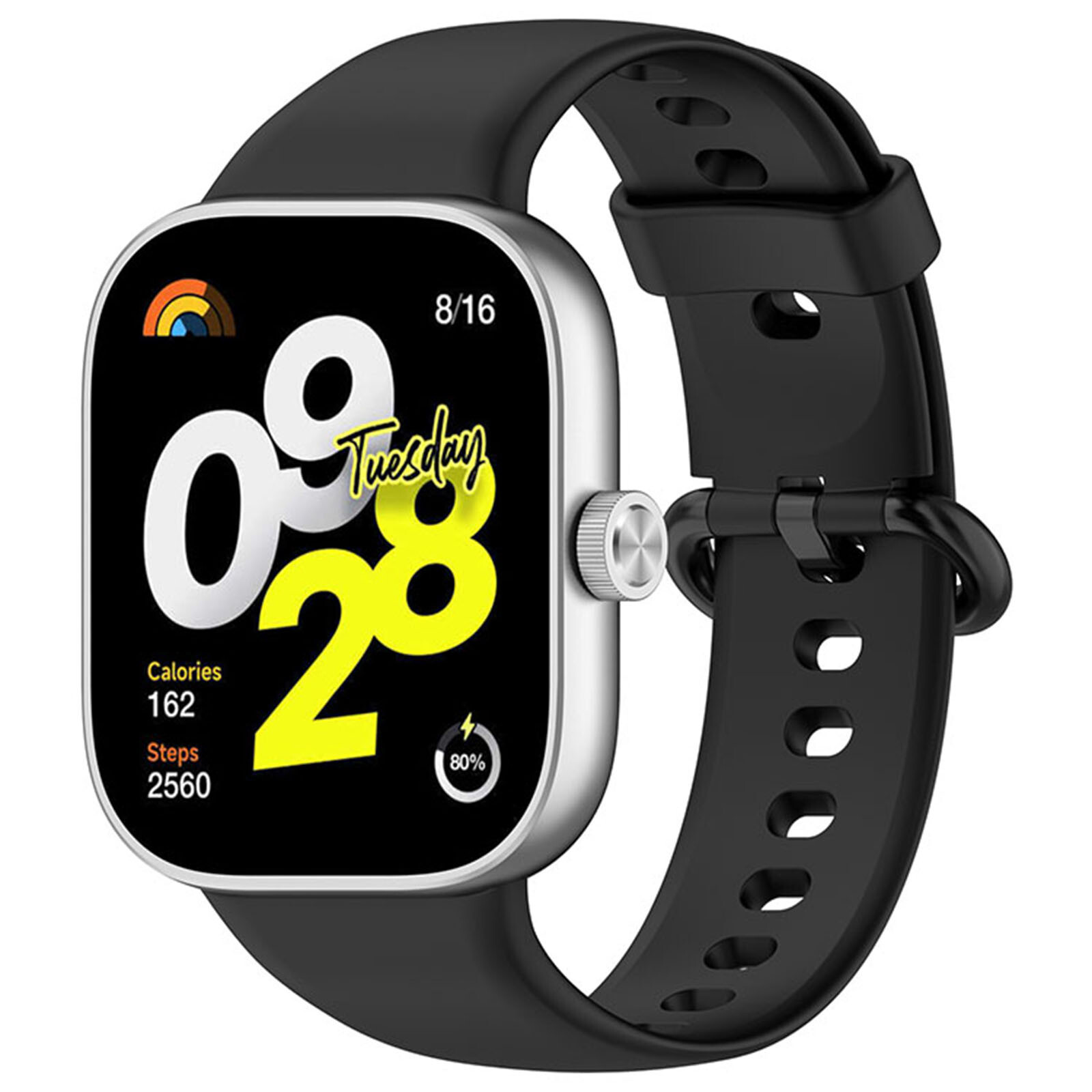 Silicone Head Grain Watch Strap Part for Redmi Watch4