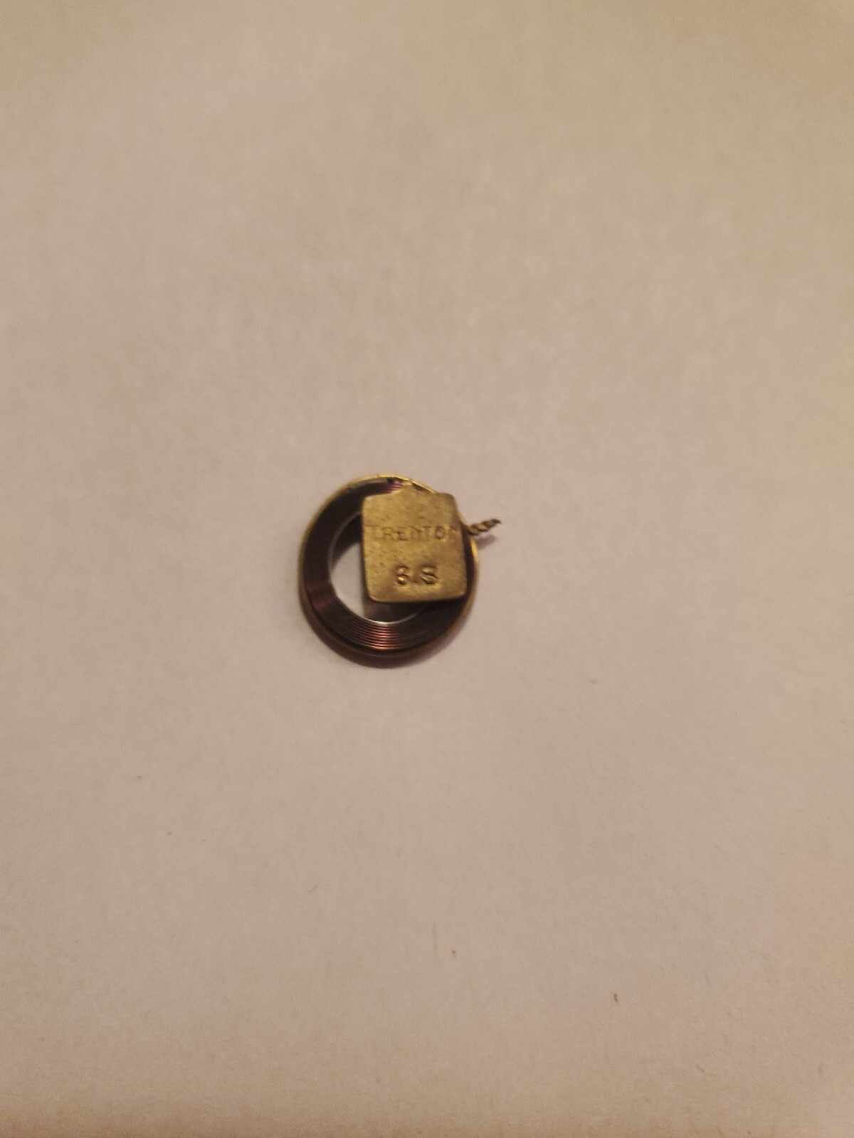 Trenton 404 Pocket Watch Mainspring Stk#195
