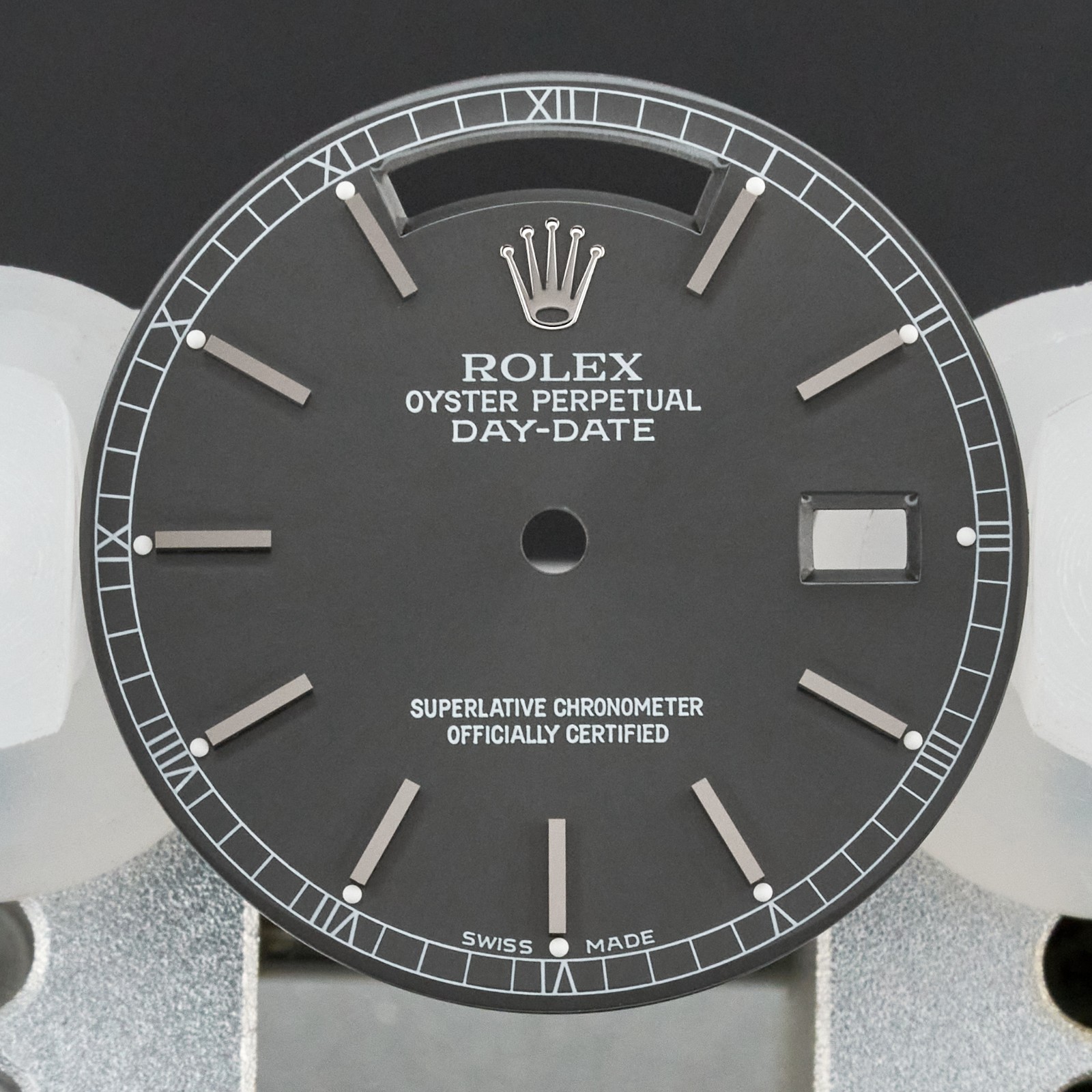 Rolex Day-Date, 118209/118239, Gray dial, Swiss Made