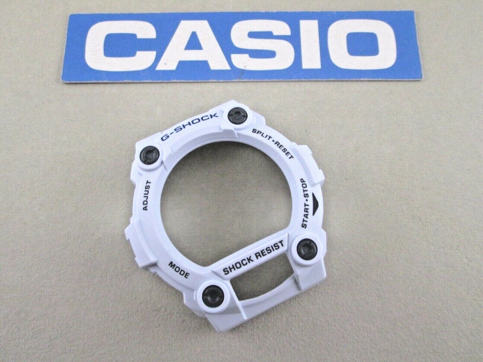 Casio G-Shock G-7900A white resin watch bezel & 4 grey plastic decorative screws