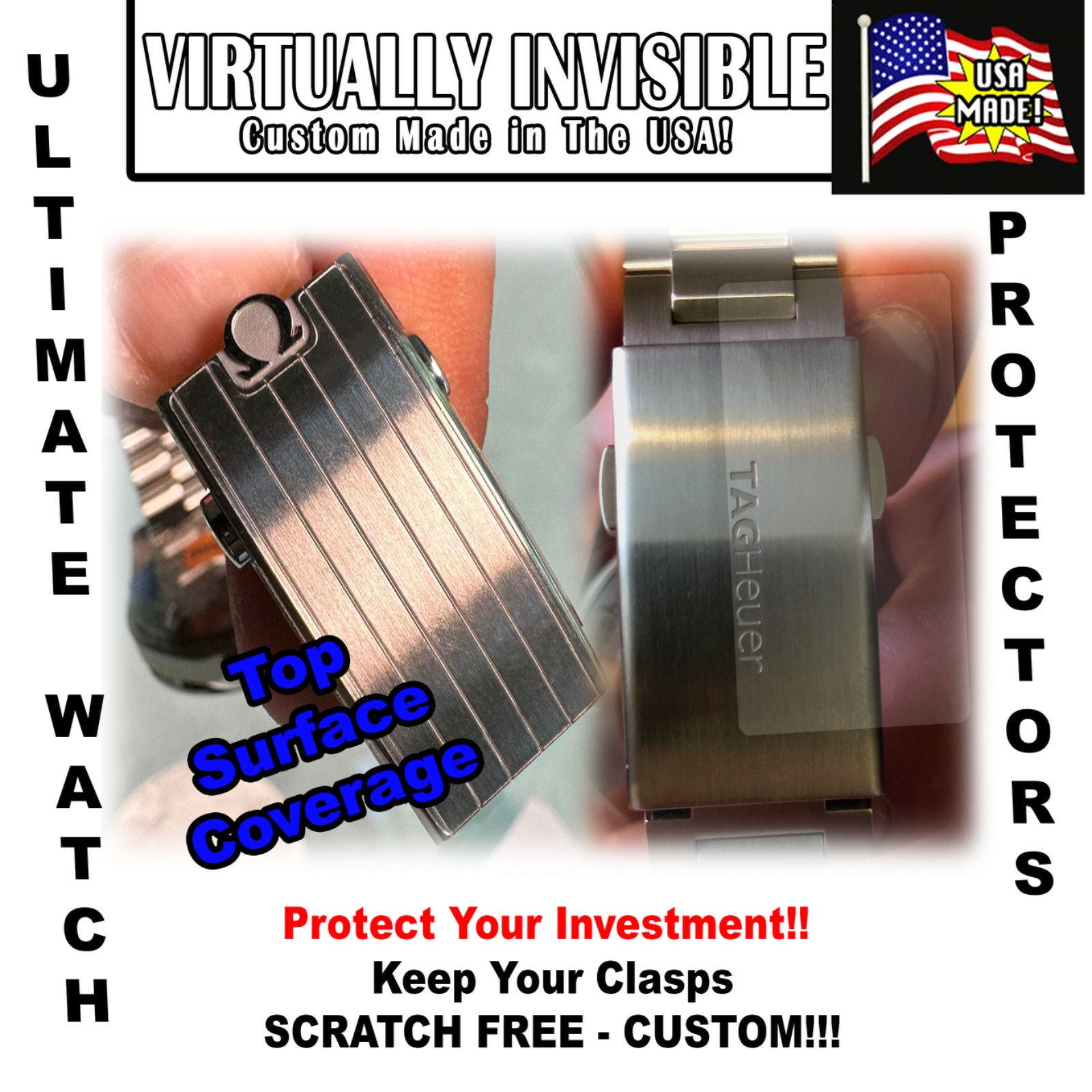 Compatible with Tag Top Surface HD Protector Set x2each PRIVATE AUCTION