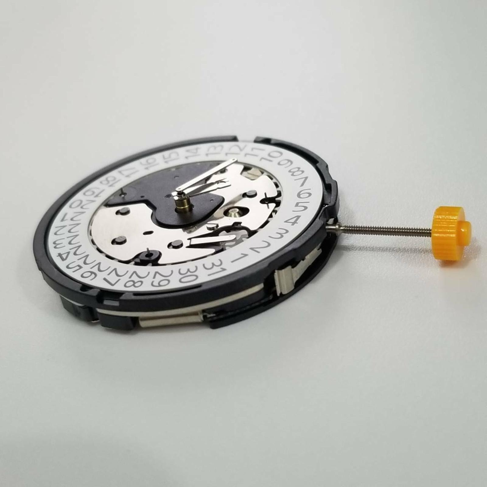 Date @ 4 Quartz Watch Movement With Stem Replacement Parts For Swiss Ronda Z60