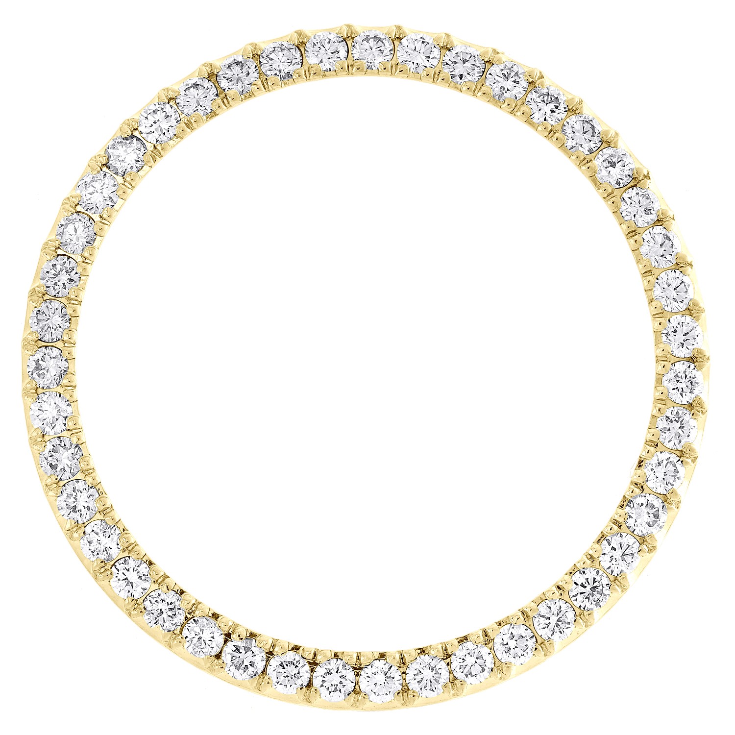 Custom U-Cut Prong Set Diamond Bezel For Rolex DateJust II 41mm Watch 2.20 CT