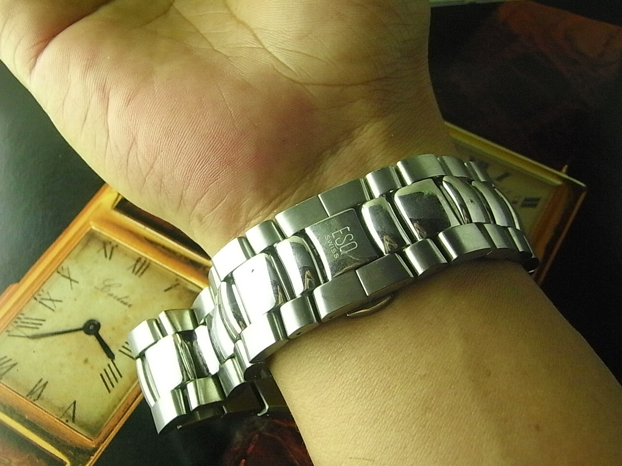40MM ESQ BY MOVADO CATALYST CHRONO SALESMAN SAMPLE DEMO WATCH (without movement)