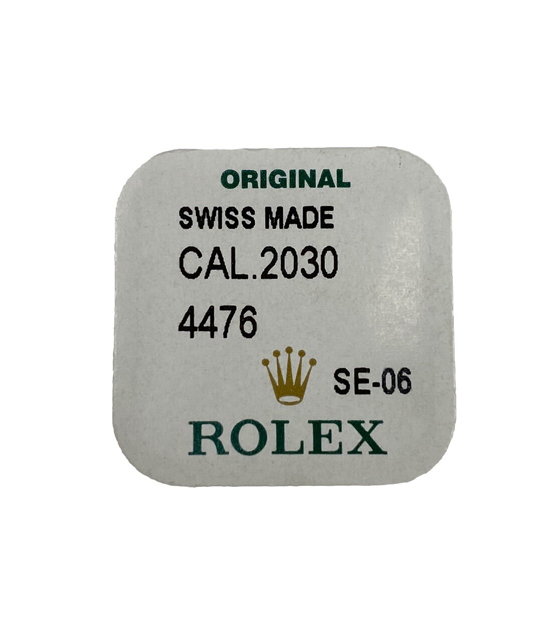 Genuine Rolex 2035 2030-4476 Axle for Oscillating Weight – New Factory Sealed