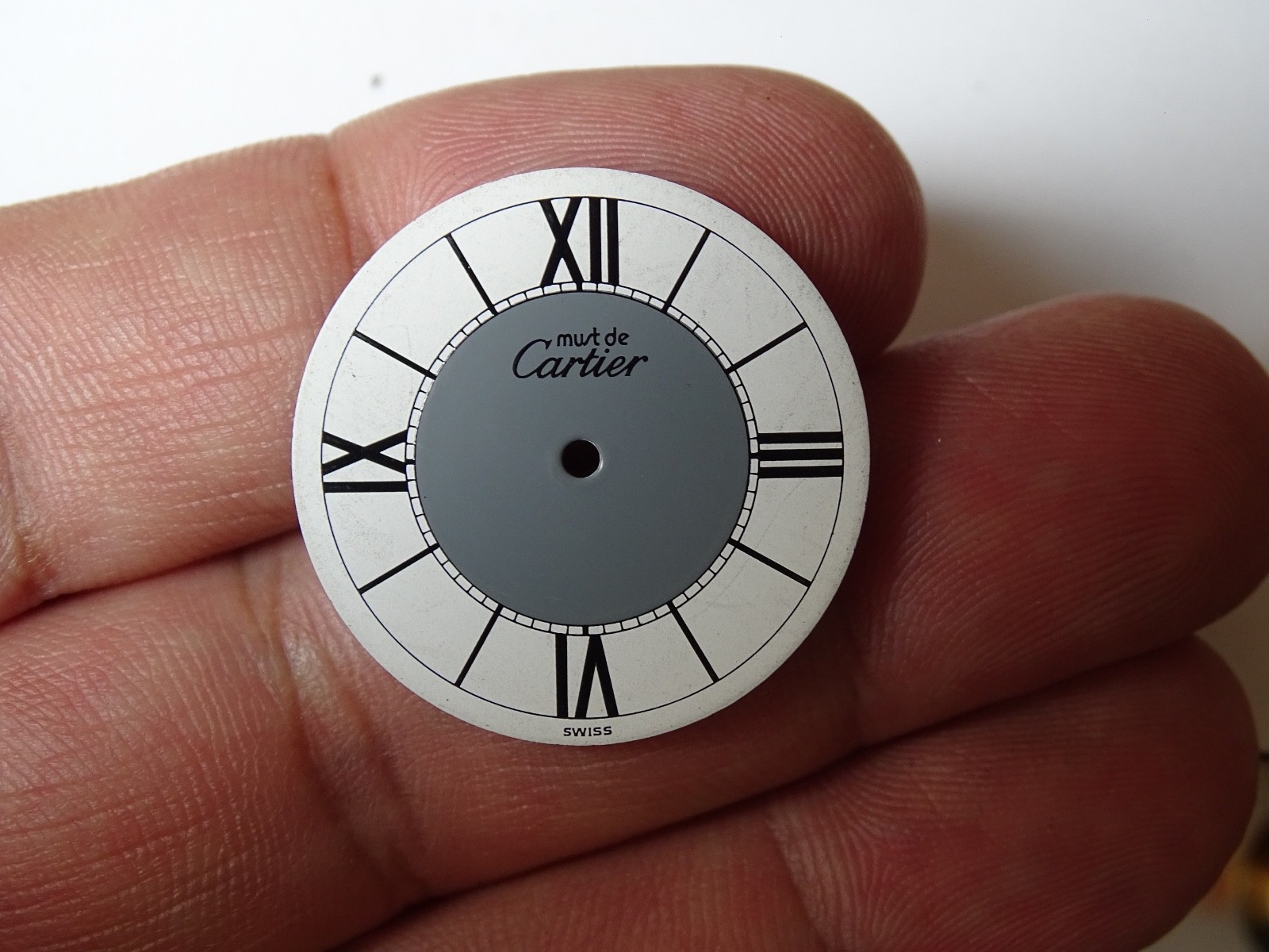 Must de Cartier Vendome Two Tone Dial Quartz Original 26mm