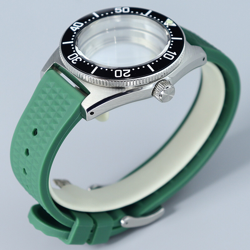 40.5mm Watch Case Strap Modified SPB143J1/253J1 Sapphire Glass For Nh35 Movement