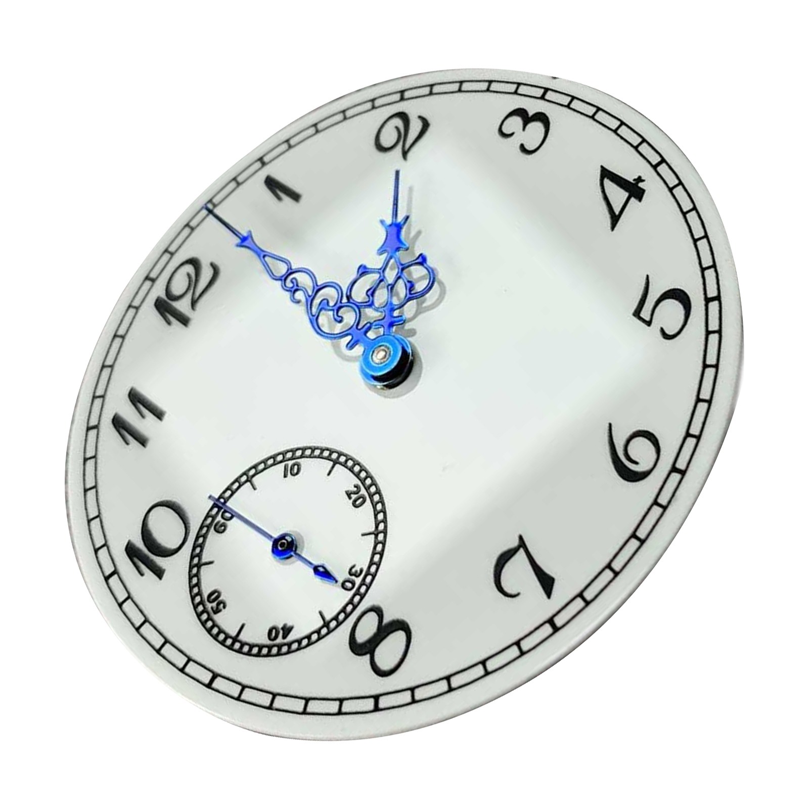 37mm Watch Dial Face+ Blue Watch Hands Kit for ETA 6497 ST3600 Movement E