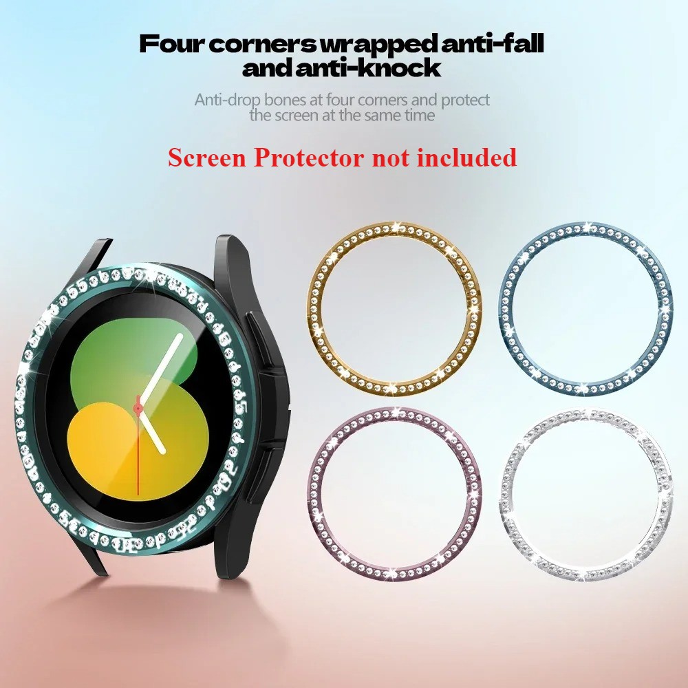 Bling Diamond Watch Bezel Ring For Samsung Galaxy Watch 6 Classic 43mm 47mm