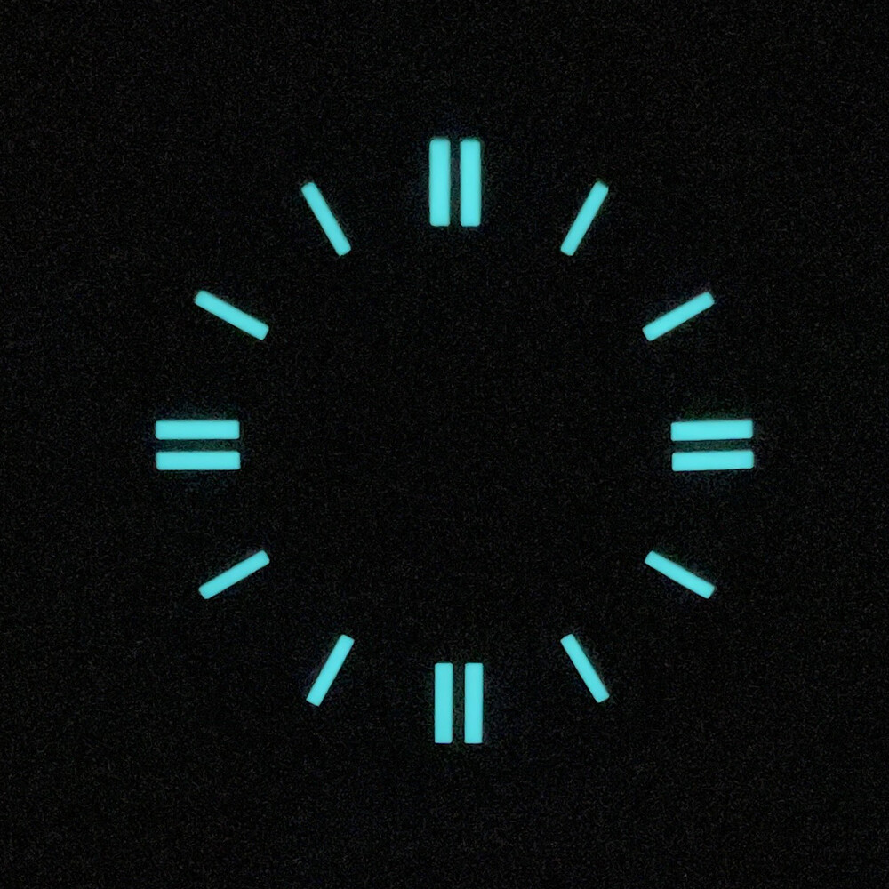 28.5mm Green Watch Dial for NH38A Movement BGW9 Lume No Date Fit for NH38 NH35