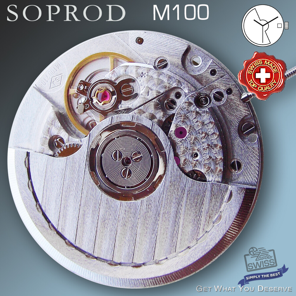 MOVEMENT AUTOMATIC SOPROD M100, (ETA 2892A2 COMPATIBLE) SWISS MADE