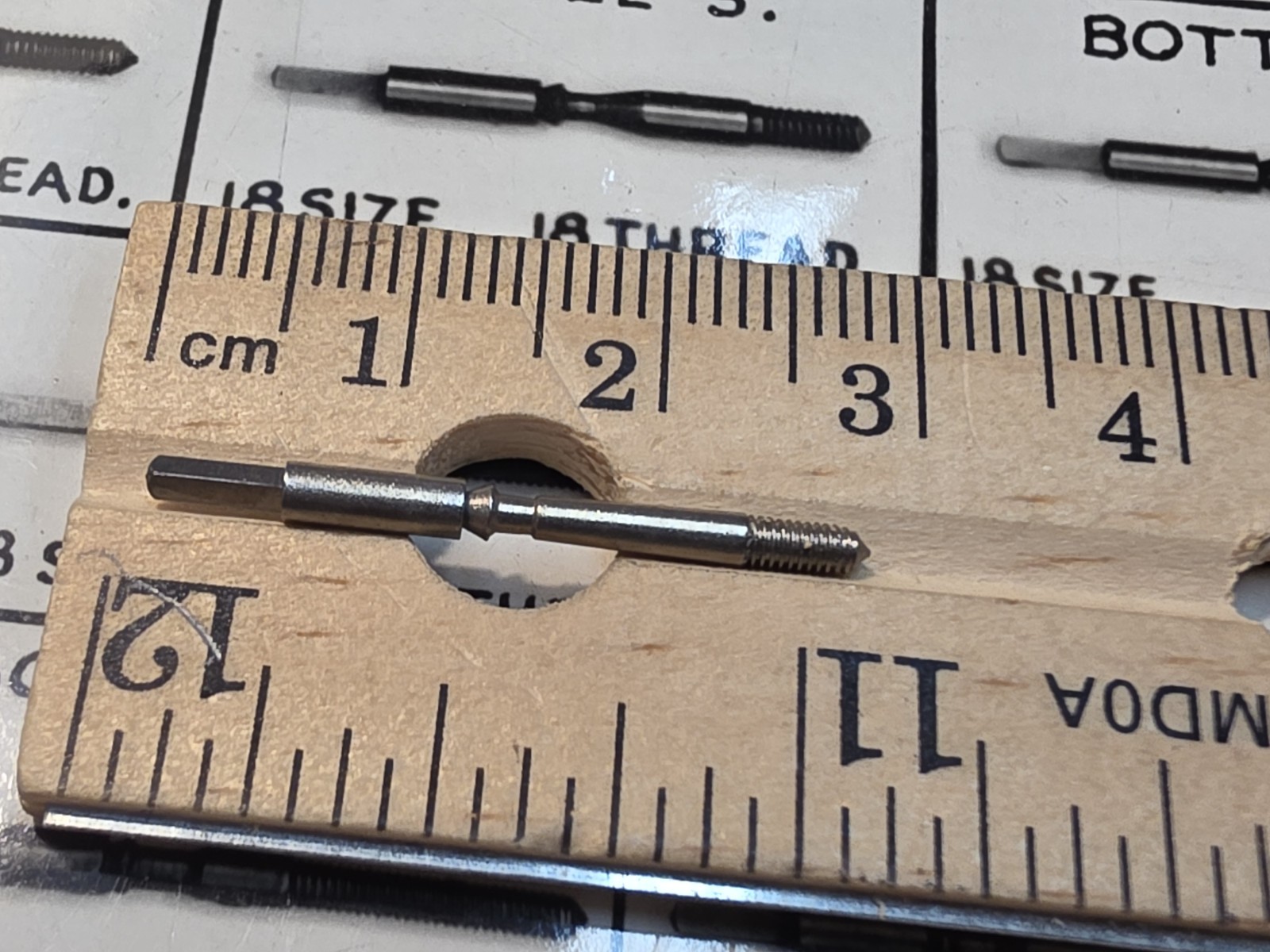 Vintage NOS Swartchild American Pocket Watch Tap 0 18s Square Stem Parts Spares