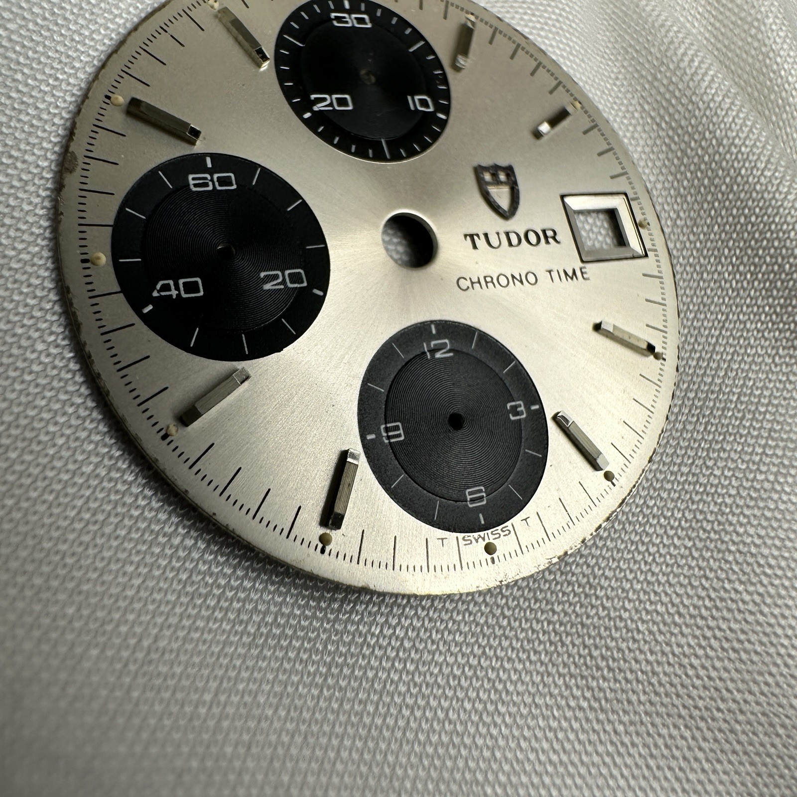 Rare First Series Tudor Prince Chronograph Big Block Watch Dial 94200 94300