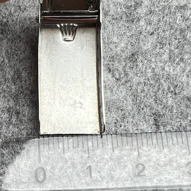 Original ROLEX CLASP 7835 FOR DAYTONA DATE AIR KING, G CODE-YEAR 1982, MINT !