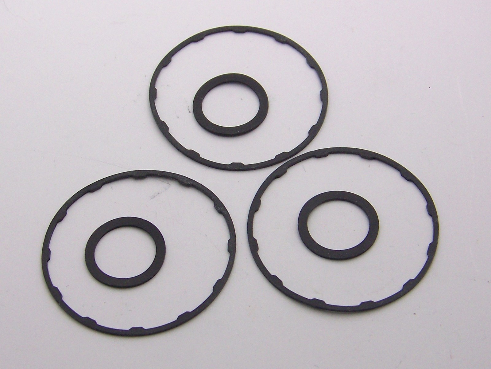 Lot of 6 Genuine NOS Bulova Accutron 214 Gaskets – 3 Case Back and 3 Hatch Cover