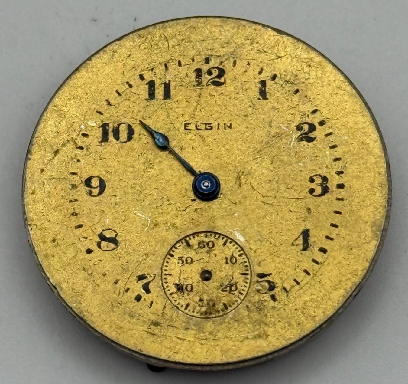 1918 Antique 6/0s Elgin 431 Model 2 American Watch Movement PARTS REPAIR SPARES
