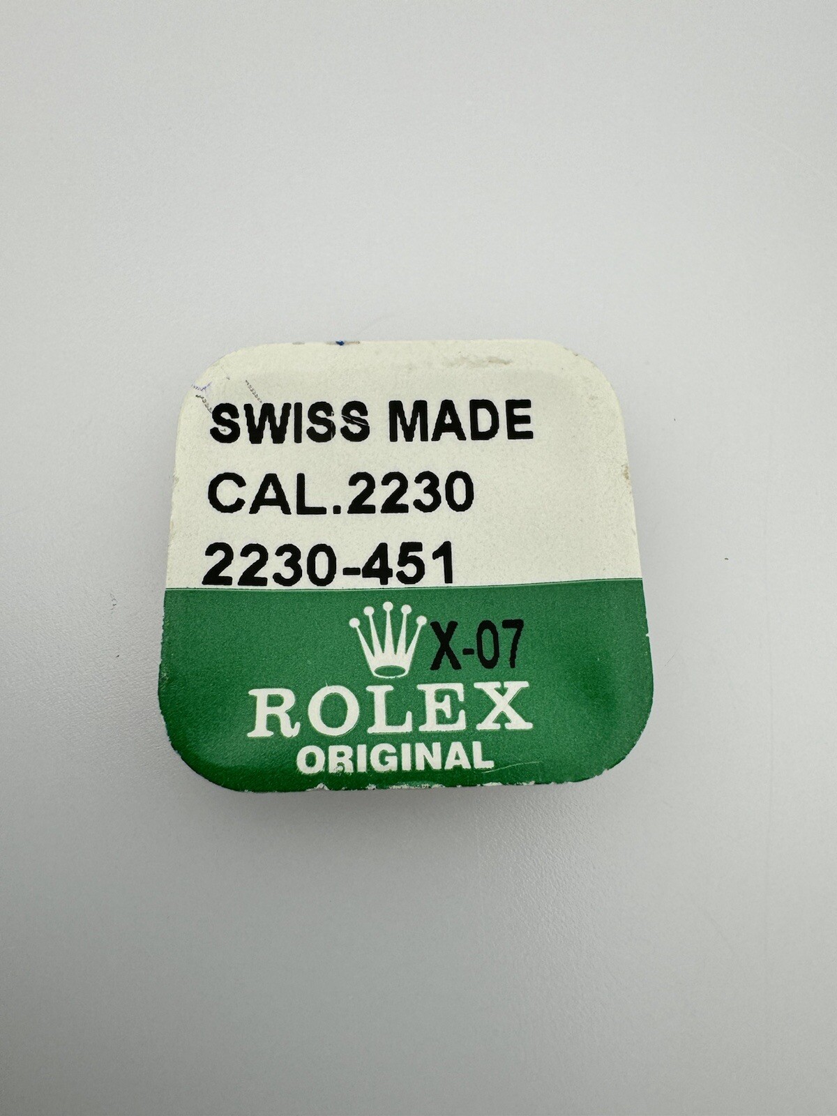 Rolex Original 2230, 2235, 451 Bridle For Stud Genuine New Old Stock Sealed