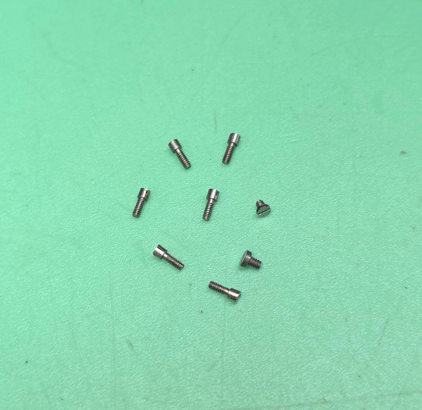 Assorted Screws Font Cal. 52 Watch Part / W70
