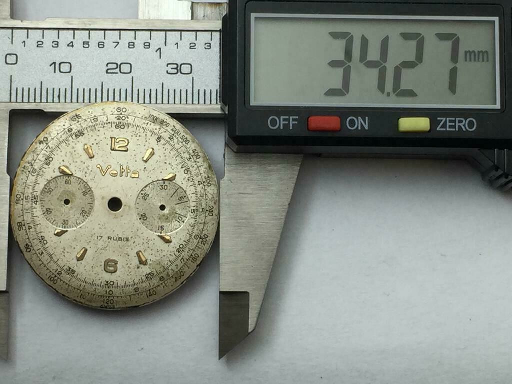 Vintage Valjoux 23 Vetta Dial