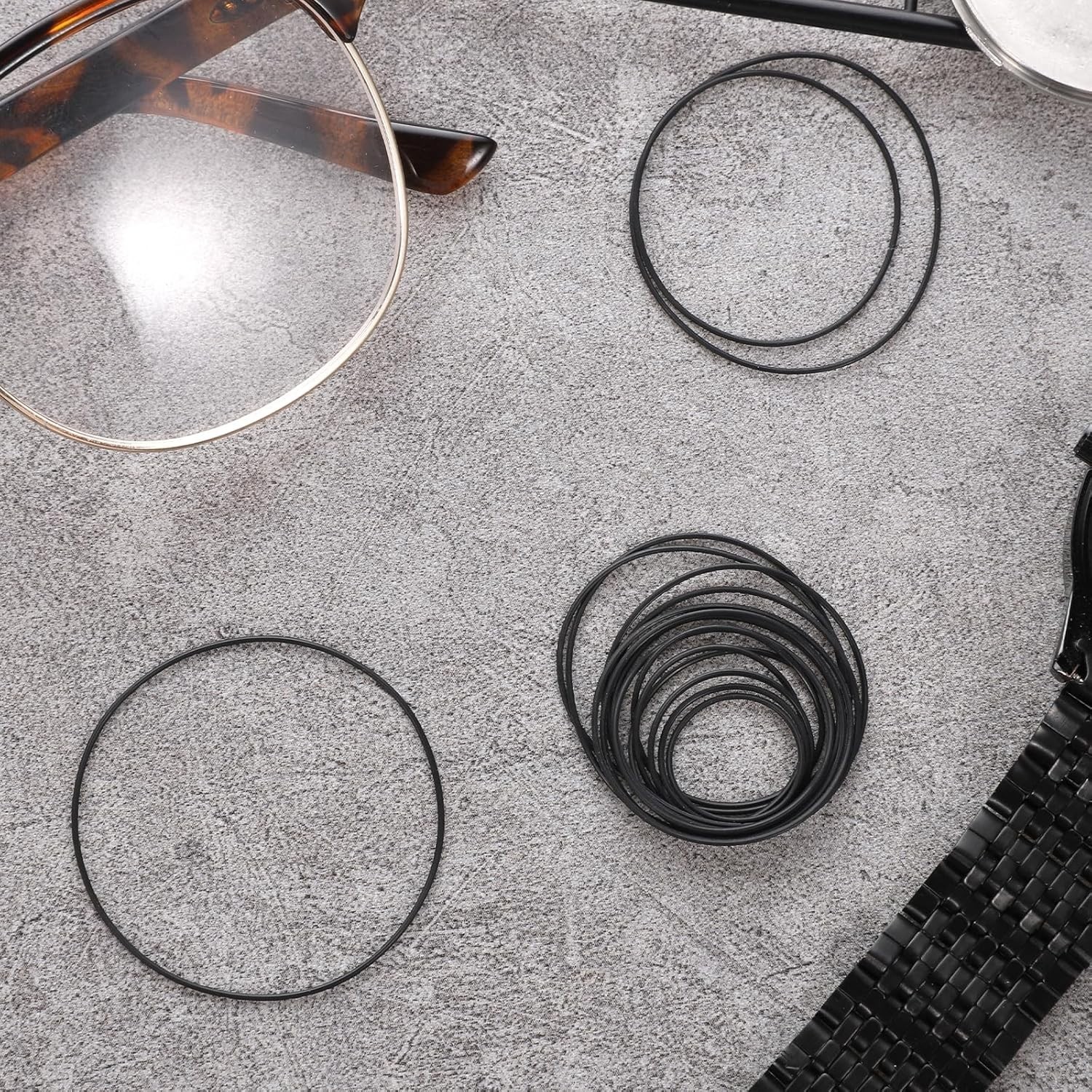 High-Quality 28-Count Rubber O Ring Watch Gasket Kit – Easy Install & Waterproof