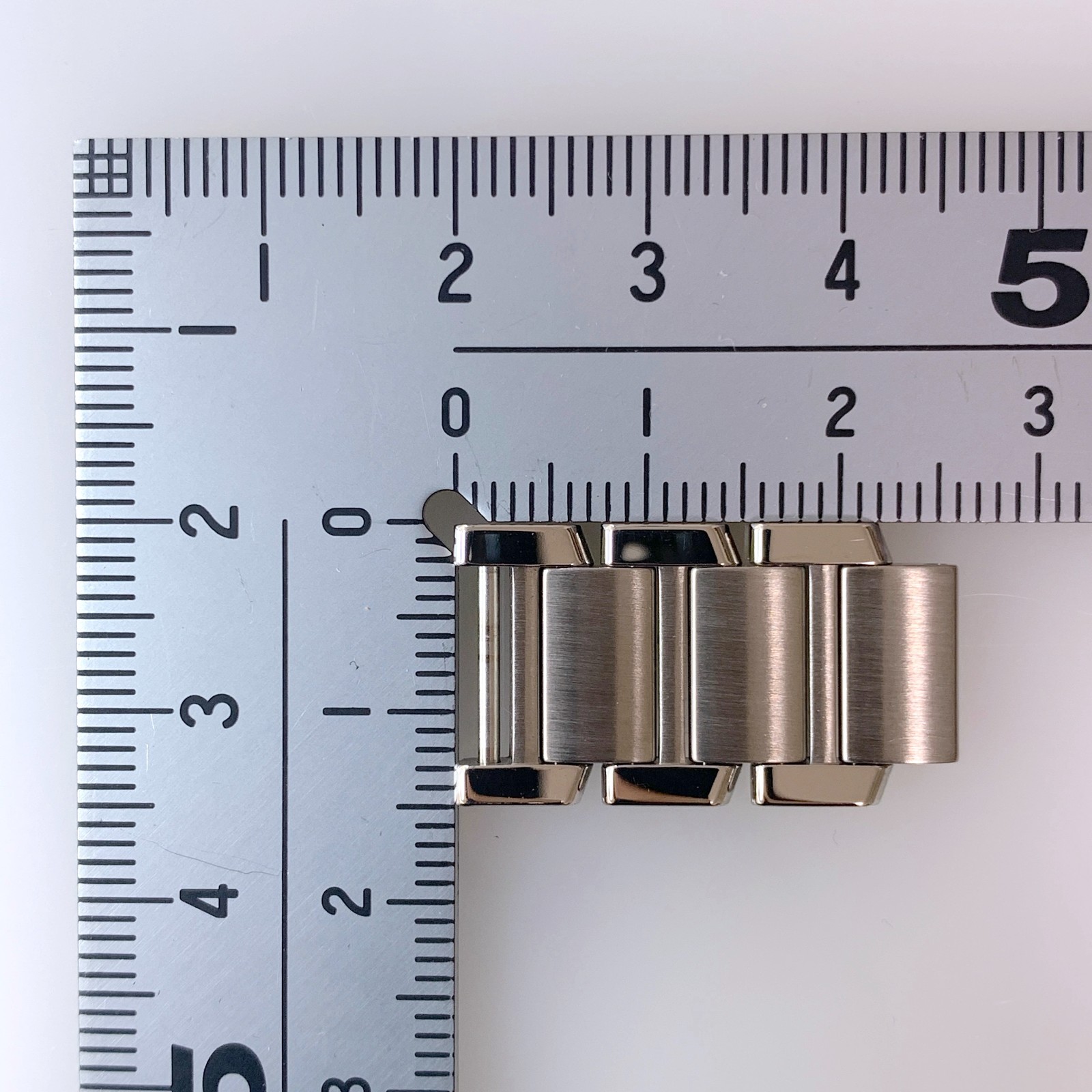 Genuine Cartier Tank Francaise 14.5mm 3P Link Watch Band Bracelet SS